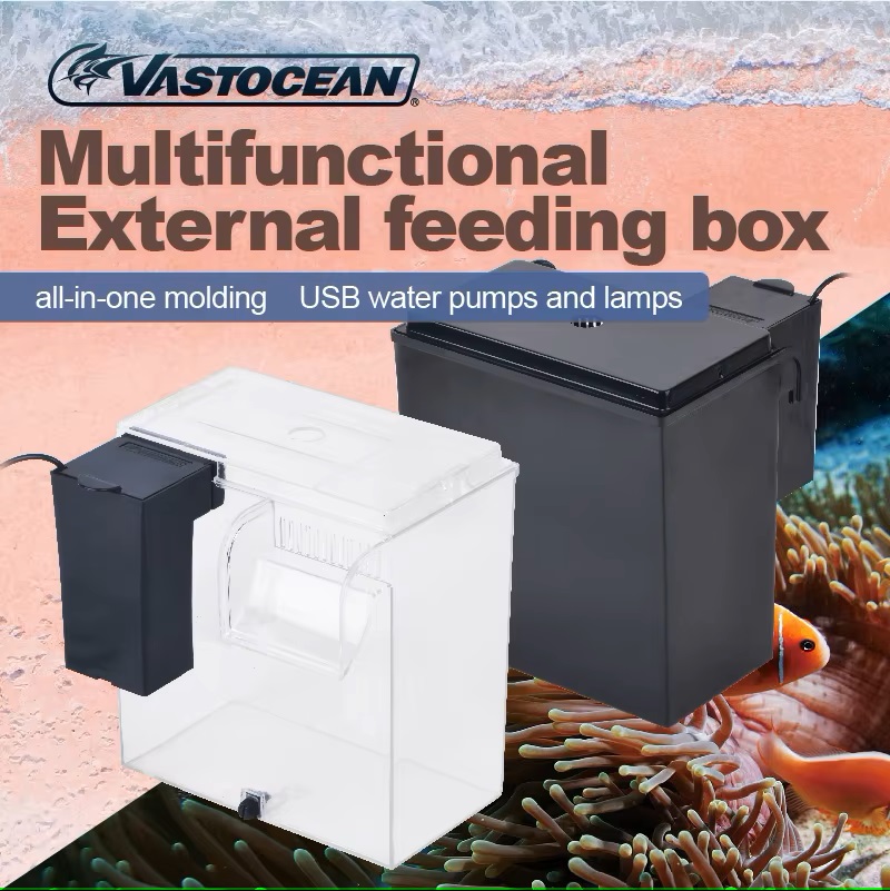 Marine Aquarium Protein Skimmer - VASTOCEAN-caja de alimentación externa para pecera,