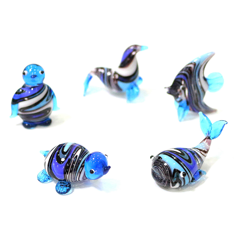 Marine Aquarium Orp - Mini figuras de animales marinos de