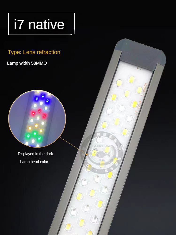 Aquarium Marine Clearwater - Lámpara LED para Acuario con Lente