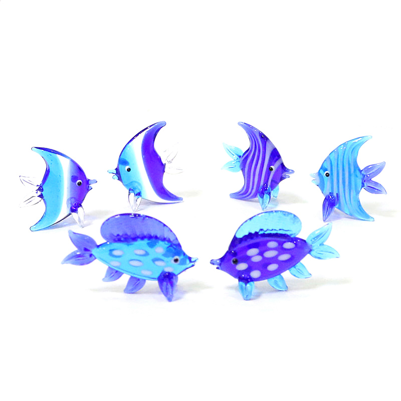 Marine Aquarium Orp - 2 Piezas de Figuritas de Peces