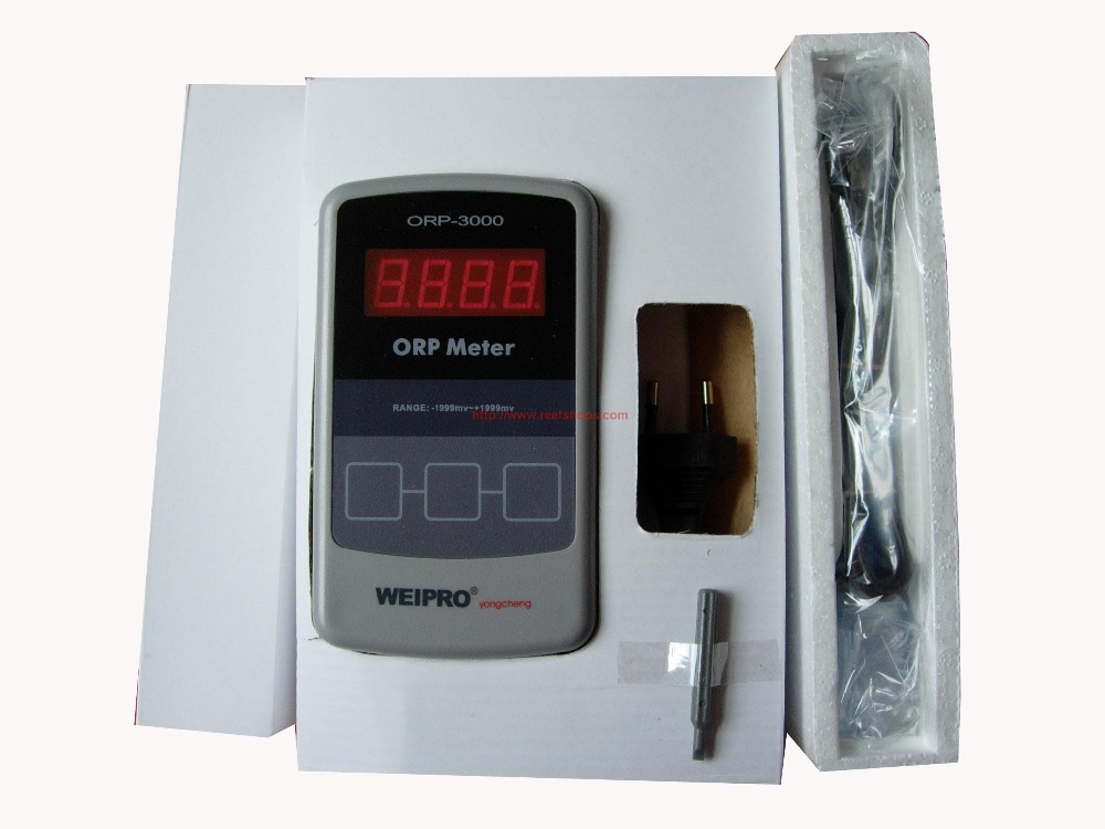 Medidor de AQUARIUM ORP WEIPRO - Marine Aquarium Orp reseña y precio