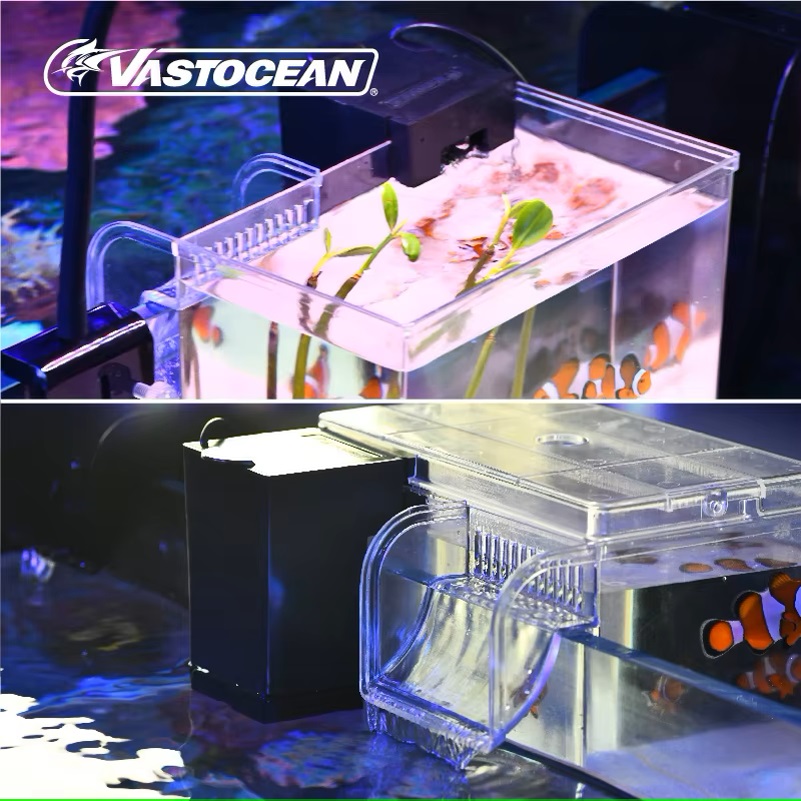 VASTOCEAN-caja de alimentación - Marine Aquarium Protein Skimmer reseña y precio