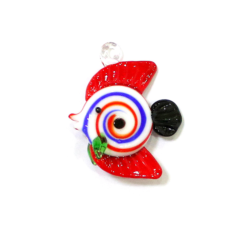 Colgante de vidrio de peces tr - Marine Aquarium Orp reseña y precio