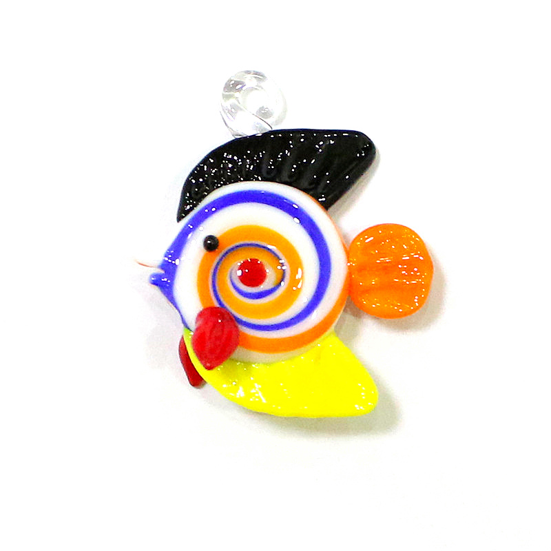 Colgante de vidrio de peces tr - Marine Aquarium Orp reseña y precio