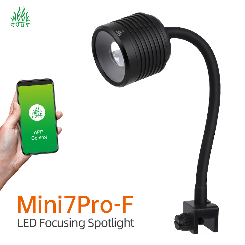 Week Aqua Mini7Pro-F IP68 Foco - Marine Aquarium Nano reseña y precio