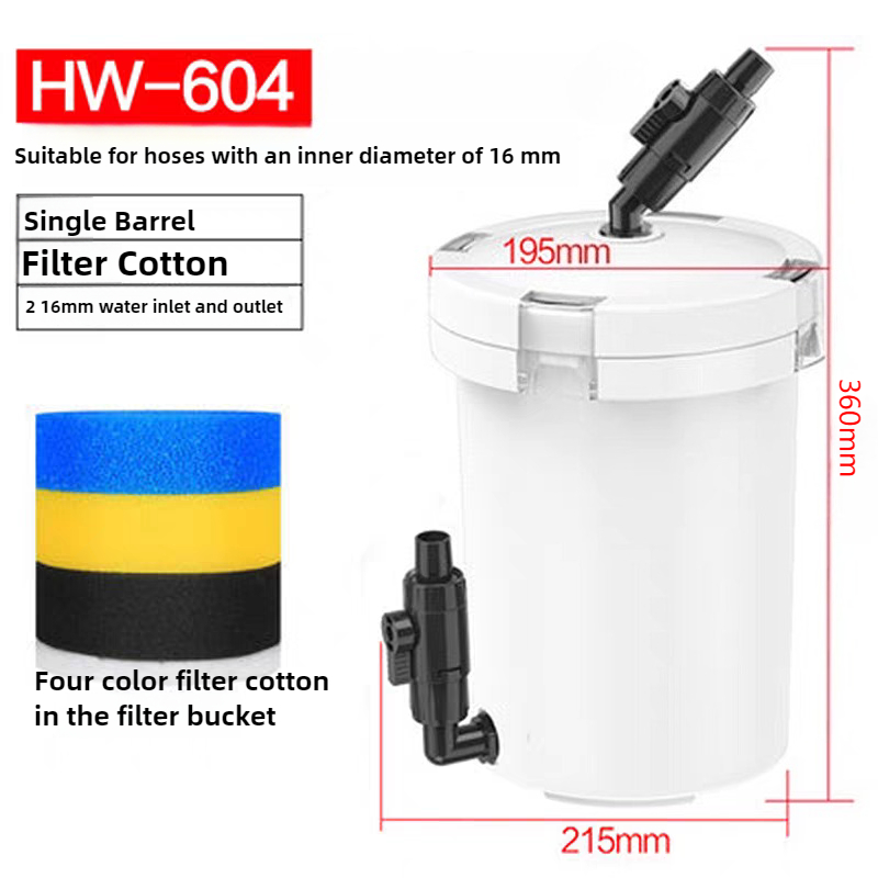 Filtro de Acuario HW-604, Filt - Marine Aquarium Protein Skimmer reseña y precio