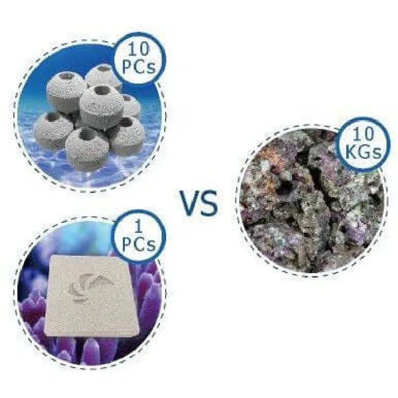 Acuario Nano Tech Bioblock Jum - Marine Aquarium Cube reseña y precio