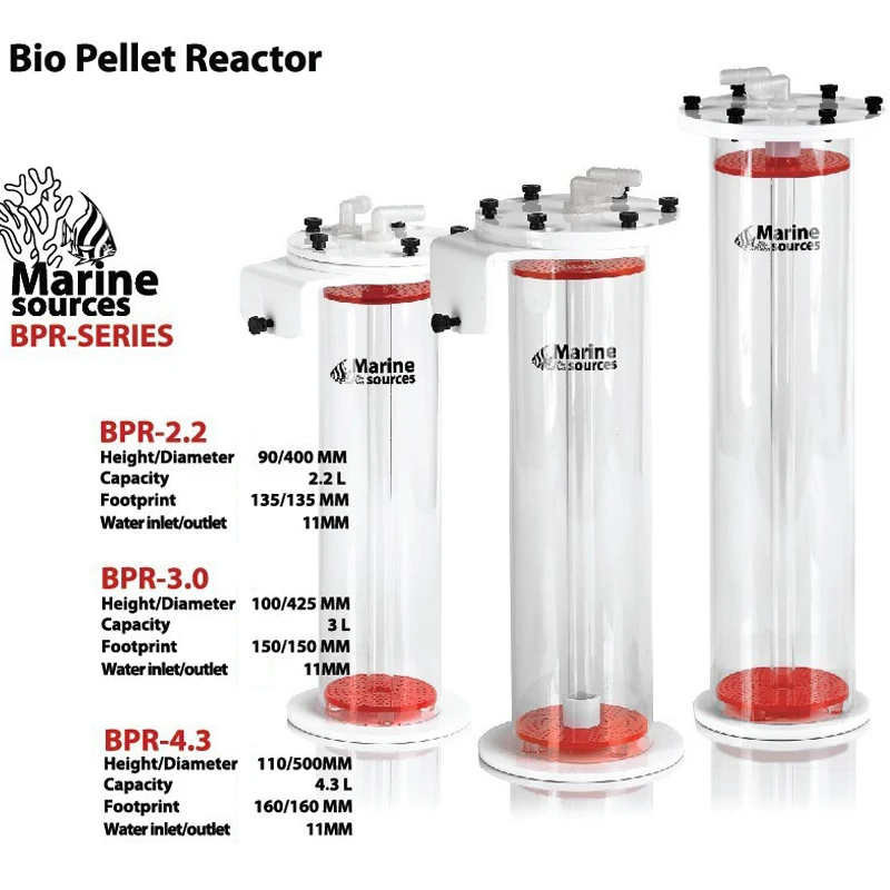 Fuentes marinas BRP1.0, BPR2.2 - Marine Aquarium Protein Skimmer reseña y precio