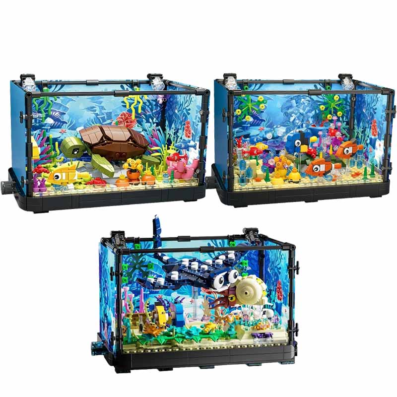 Juego de bloques de construcci - Marine Aquarium & Regional Centre Reviews reseña y precio