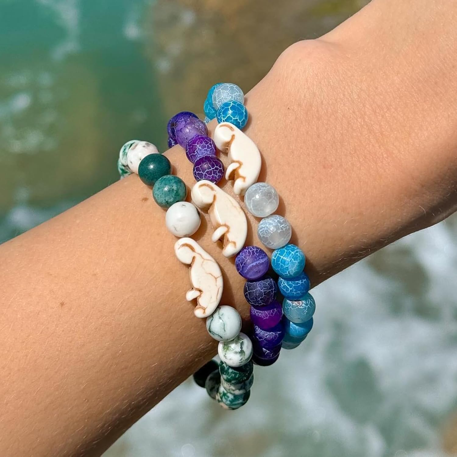Fahlo Drift Manatee Pulsera de - Aquarium Marine Clearwater reseña y precio