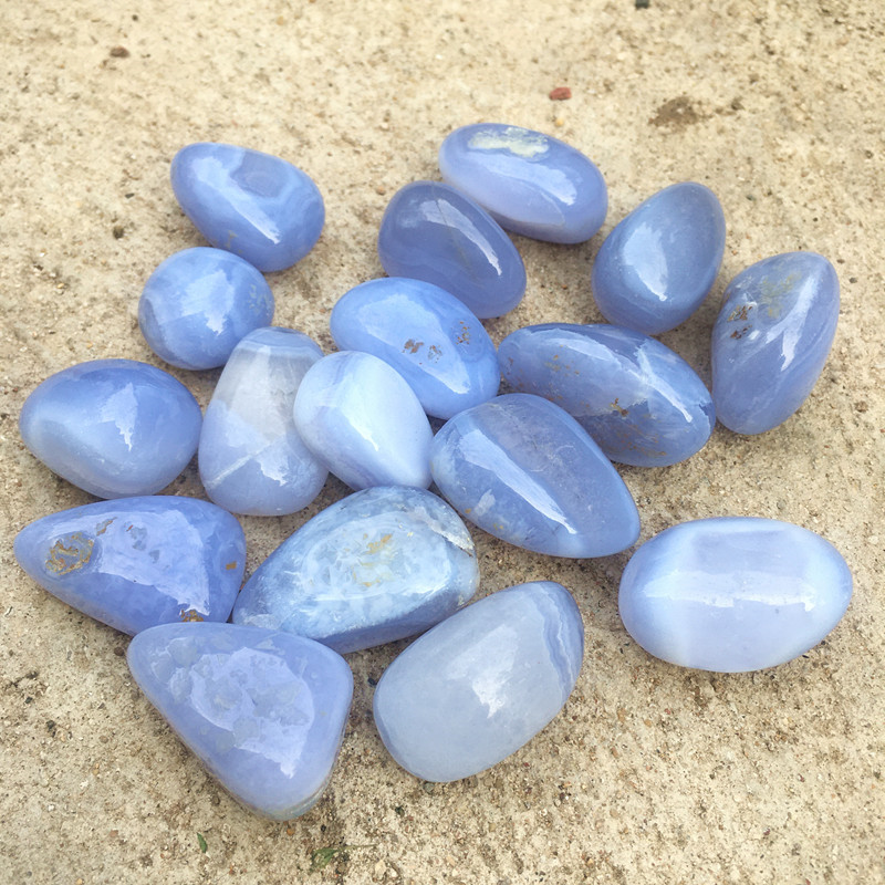 Piedras de ágata de encaje azu - Marine Aquarium Gravel reseña y precio
